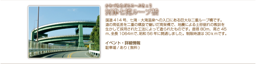 河津七滝ループ橋